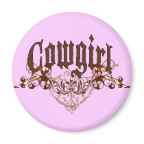 Cowgirl Magnet