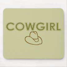 Cowgirl Mousepad