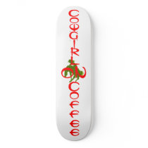 Cowgirl On Coffee COMPETITION SKATEBOARD