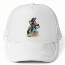 Cowgirl on Horse Hats