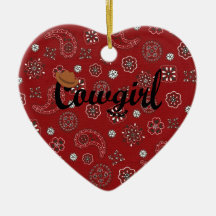 Cowgirl Ornament