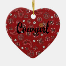 Cowgirl Ornament