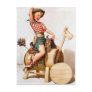 Cowgirl Pin-Up 2 Post Card