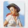 Cowgirl Pinup Mouse Mats