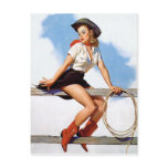 Cowgirl Pinup Post Cards
