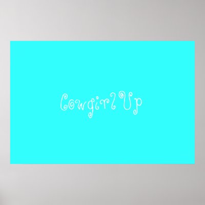 cowgirl print by bamagirl1389