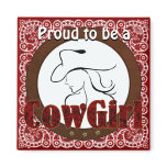 Cowgirl Pride magnet