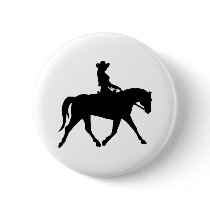Cowgirl Riding Her Horse