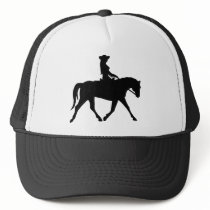 Cowgirl Riding Her Horse