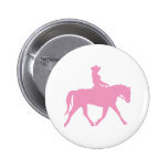 Cowgirl Riding Her Horse (pink)