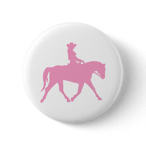 Cowgirl Riding Her Horse (pink)