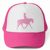 Cowgirl Riding Her Horse (pink)
