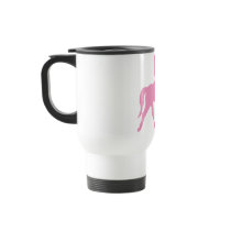Cowgirl Riding Her Horse (pink) Coffee Mug