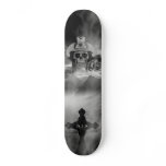Cowgirl Skull Skateboard