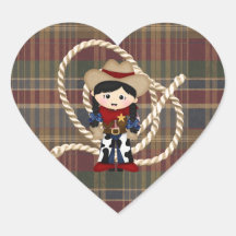 Cowgirl Stickers