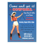 Cowgirl Western Bachelorette / Bridal Party Invite