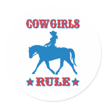 Cowgirls Rule (red/blue)