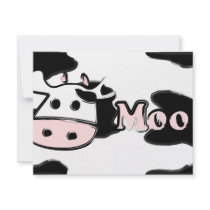 cowhead custom invitations