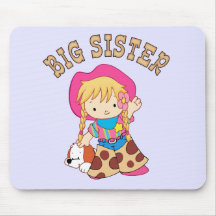 Cowkids Big Sister Mouse Pads