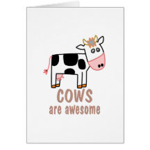 Cows are Awesome Cards