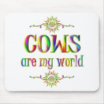 COWS are my world Mousepad