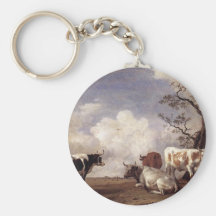Cows by Potter Key Chains