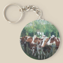 Cows Curious keychains