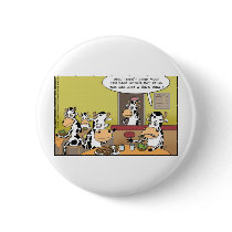 Cows Eating Steak Funny Tees Mugs Cards & Gifts Pinback Buttons
