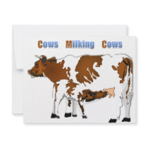 Cows Milking Cows