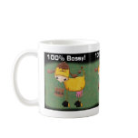 Cows with milk bucket 100% bossy copy mugs