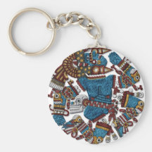 Coyolxauhqui Key Chain
