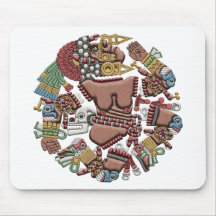 Coyolxauhqui Mousepads
