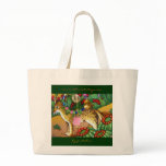 Coyote, Cactus and Gems Large Tote Bag