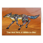 Coyote the Trickster Greeting Card