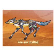 Coyote the Trickster Invitation