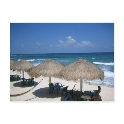 Cozumel Day At The Beach Postcard by Firecrackinmama2