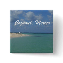 Cozumel, Mexico Pinback Buttons