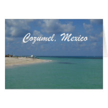 Cozumel, Mexico Greeting Card