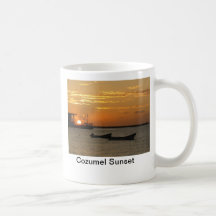 Cozumel Sunset Mugs