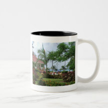 Cozumel Tropical Palm Tree Mug