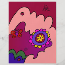 Cozy Flower Personalized Flyer