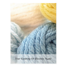 Cozy Yarn Post Card