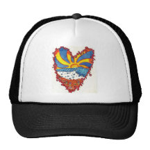 CP Surf Hat Heart Logo