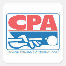CPA Logo Square Stickers