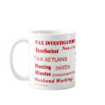 CPA Swear Words! A Great CPA Joke Mug