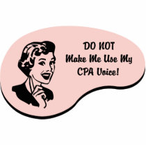 CPA Voice Acrylic Cut Out
