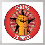 Cpaing Is Power Print