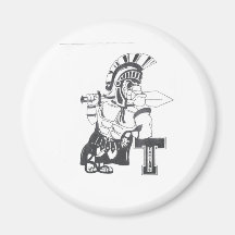 Cps Trojans Under 14 Fridge Magnets