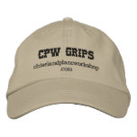 CPW GRIPS EMBROIDERED BASEBALL CAPS