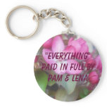 Crab Apple Design Keychain